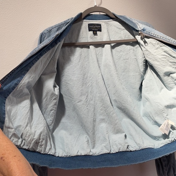 Lucky Brand denim bomber-medium - Picture 7 of 9